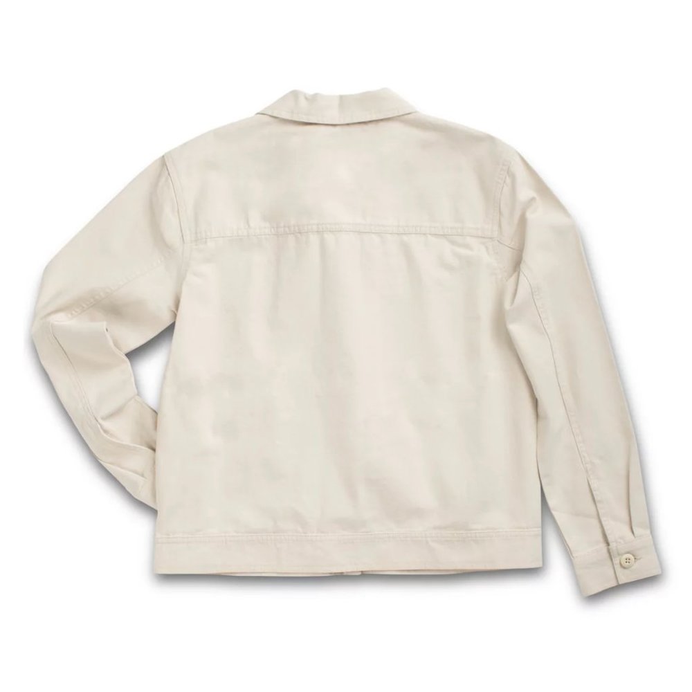 💖MEGA SALE💖Vans Clark Jacket Cotton Marshmallow Woven Logo Women's VN0A5AR6FS8 - Picture 6 of 8